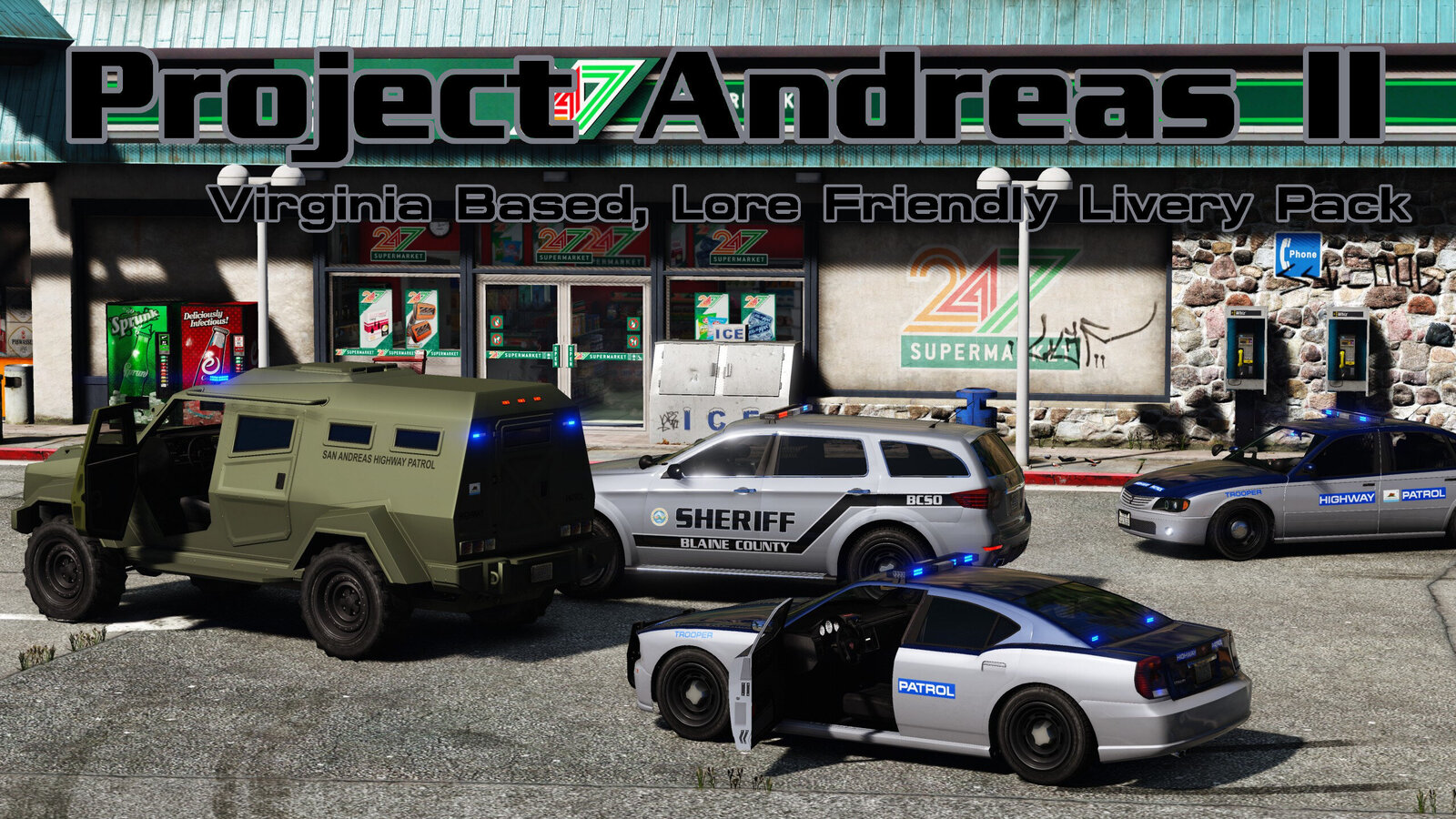 Project Andreas II - MORE! Lore-Friendly Liveries