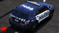 Ottawa Police Service 2021 Ford Explorer New Design