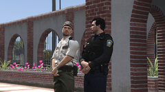 Just out here hanging out with my buddy Mark!