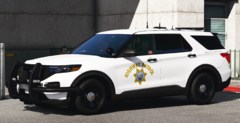 CHP 2021 "Polar Bear" Ford Police Interceptor Utility