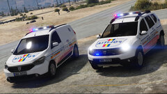 Dacia Lodgy Criminalistica + Dacia Duster Brigada Rutiera