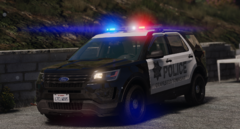 2016 Grapeseed Police Ford Explorer