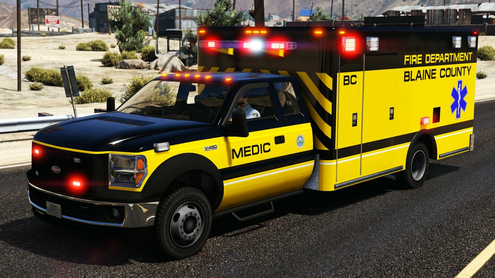 BCFD - Vapid Ambulance - GTA V Galleries - LCPDFR.com