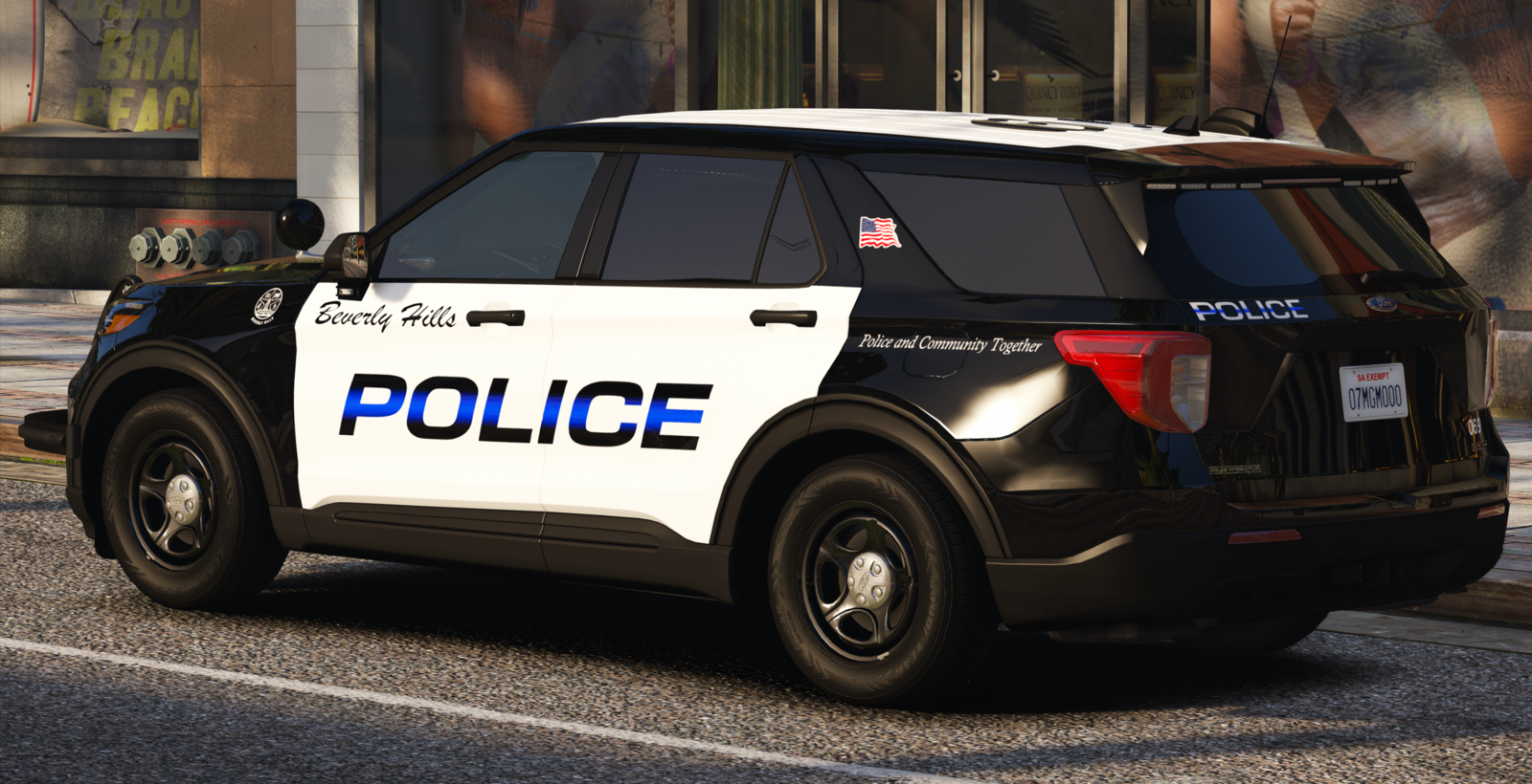 BHPD 2023 Ford Police Interceptor Utility Slicktop - GTA V Galleries ...