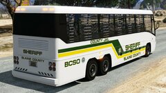 BCSO - Coach Prison Bus Rear