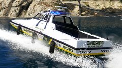 BCSO - Predator Police Boat Rear