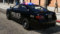 LSPD - Vapid Torrence Interceptor Rear