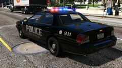 LSPD - Vapid Stanier Rear