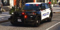 BHPD 2023 Ford Police Interceptor Utility Slicktop