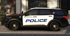 BHPD 2023 Ford Police Interceptor Utility Slicktop