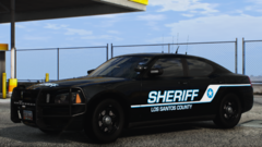 Los Santos County Sheriff 2009 Charger Slicktop 6