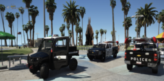 LSPD Beach Divison on a Crime Scene