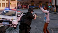 Detention of a suspect in the commission of a criminal offense