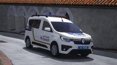 Renault Express Patrol Police of Ukraine