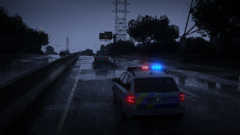 Chase with a reckless driver