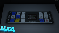 RTW Feuerwehr Herne Bedienteil