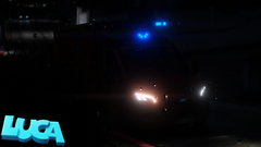 RTW Feuerwehr Herne Nachts