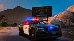 Ontario Provincial Police Dodge Charger In Lindsay