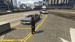 FIB Agent crashes his car