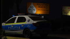 Dacia Logan Politia Romana