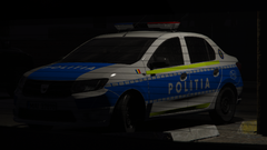 Dacia Logan Politia Romana