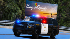 Ontario Provincial Police Chevy Tahoe In Quinte West