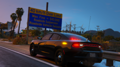 Ontario Provincial Police Stealth Dodge Charger