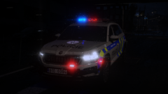 Flowing through the night