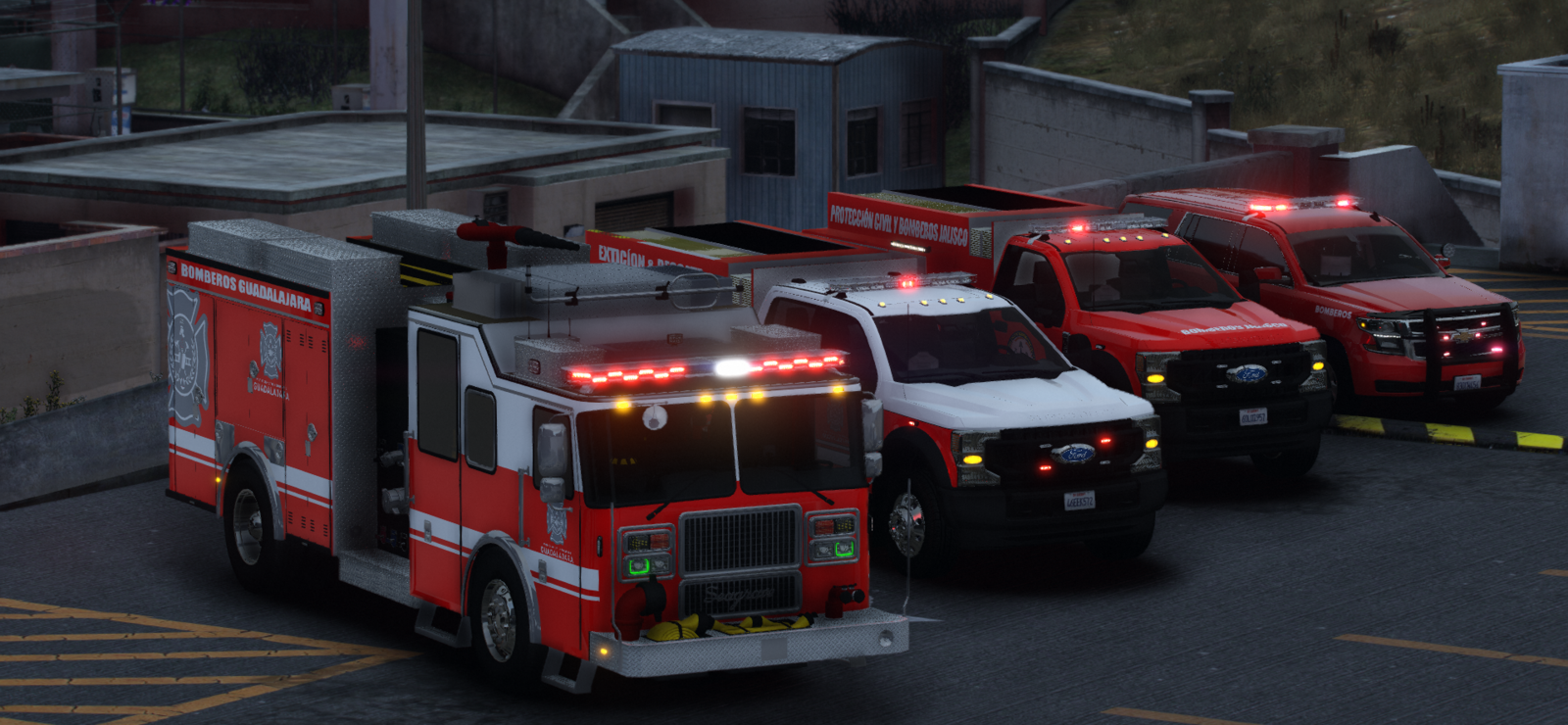 Protección Civil y Bomberos