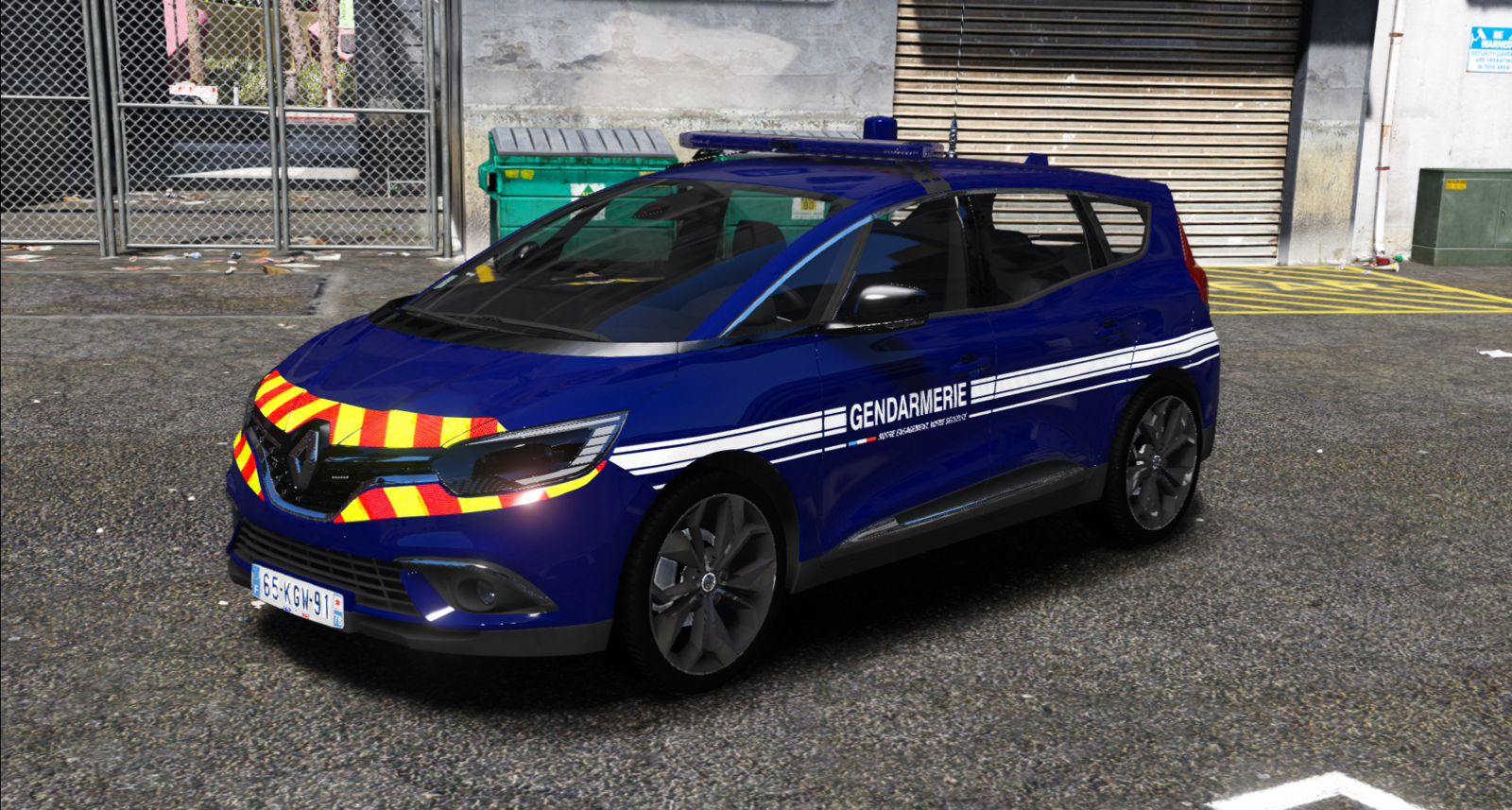 renault scenic gendarmeries