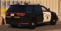 CHP 2023 Dodge Durango (Rear)