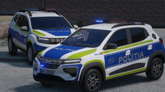 Dacia Spring 2023 Politia Romana