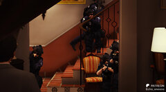 SWAT team "Adam" arresting the suspect