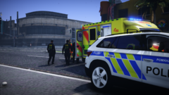 Uncompliant suspect under the influence requires EMS