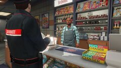 Carabinieri receiving a statement