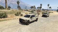 Mexican marines patrolling