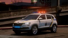 2023 Skoda Karoq Patrol Police of Ukraine