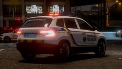 2023 Skoda Karoq Patrol Police of Ukraine