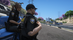 On Break With My Patrol Partner