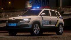 2023 Skoda Karoq Patrol Police of Ukraine