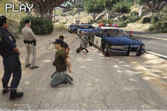 Highway Patrol Traffic Stop