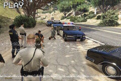 Highway Patrol Traffic Stop