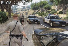 Highway Patrol Traffic Stop - LS County Police