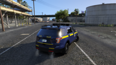 NYSP 2018 FPIU w/Hi-Way Riser - Rear View