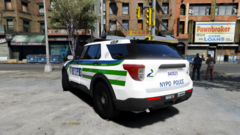 2023 NYPD FPIU - Rear View