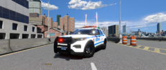 2020 NYPD Ford Police Interceptor Utility HWY Unit