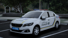 Peugeot 301 Patrol Police of Ukraine
