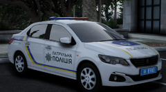 Peugeot 301 Patrol Police of Ukraine