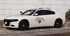 CHP 2020 Dodge Charger PCF Polar Bear