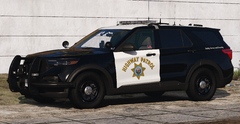CHP 2021 Ford Police Interceptor Utility